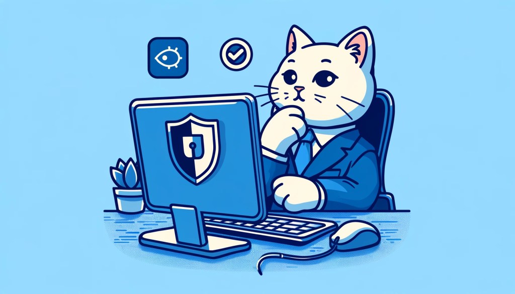 Cat image for privacy policy page